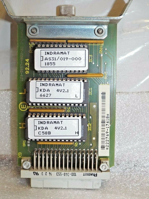 INDRAMAT AS31/019-000 MODULE