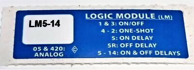 Banner Engineering 16299 / LM5-14 Logic Module