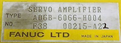 Fanuc A06B-6066-H004 Amplifier