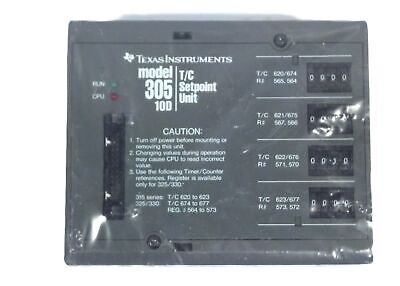 Siemens Texas Instruments 305-10D Timer/Counter Setpoint Unit