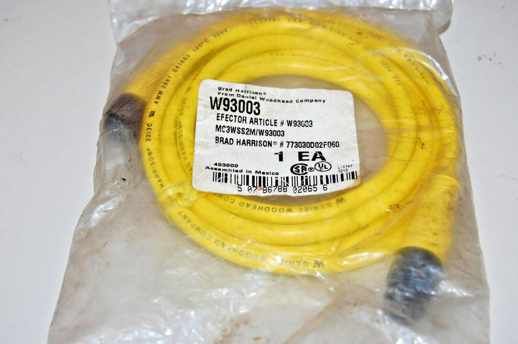 Brad Harrison W93003 Cordset IFM Efector