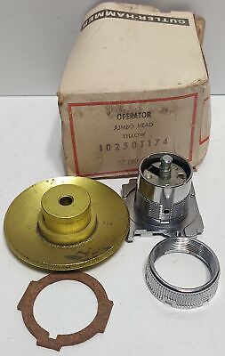 Cutler-Hammer 10250T174 Yellow Mushroom Pushbutton