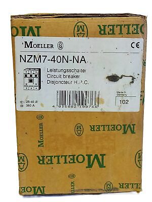 Moeller NZM7-40N-NA 480 VAC 40 A Molded Case Circuit Breaker