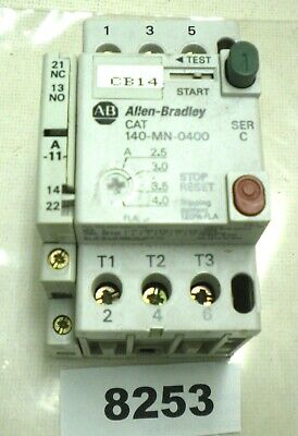 Allen-Bradley Starter 140-MN-0400 2.5 - 4 Amp