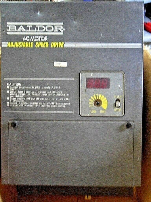 Baldor 1D11405-EB Ac Motor 5 Hp Adjustable Speed Drive