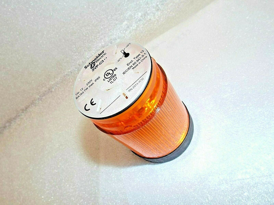Schneider Amber Steady Safety 230V Light XVP C35