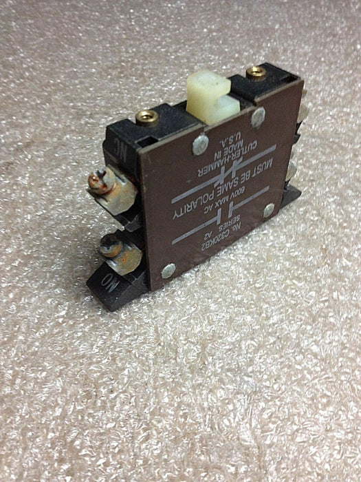 Cutler-Hammer C320KB2 Auxiliary Contact