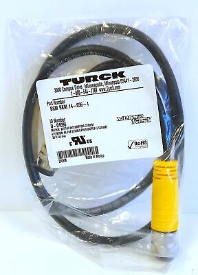 Turck BSM-BKM-14-836-1 M16 VERSAFAST 1 m PLC Cable