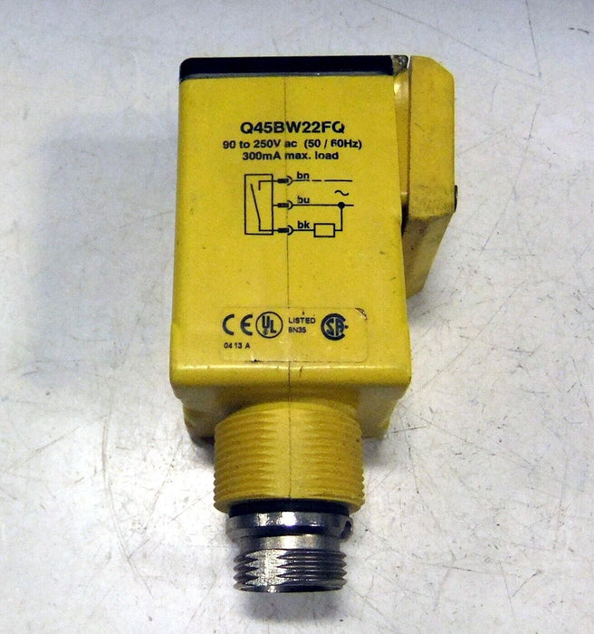 Banner Engineering 37016 Q45BW22FQ Photoelectric Sensor
