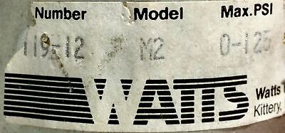Watts Fluidair 119-12G Regulator