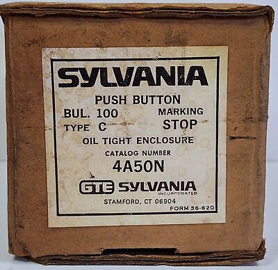 Sylvania 4A50N Emergency Stop Pushbutton