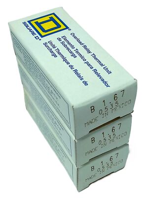 Square D B1.67 600 V Thermal Unit for Overload Protection Relay