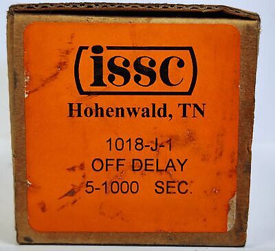 ISSC 1018-J-1 120VAC 50/60Hz 10 A Adjustable Solid State Time Delay Relay