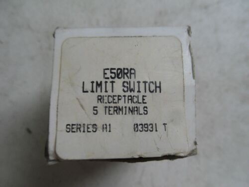 1 Cutler-Hammer E50RA LIMIT SWITCH RECEPTACLE