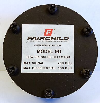 Fairchild 90052 Low Pressure Selector Relay