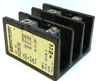 Marathon 1423570 600 V 175 A Power Distribution Block