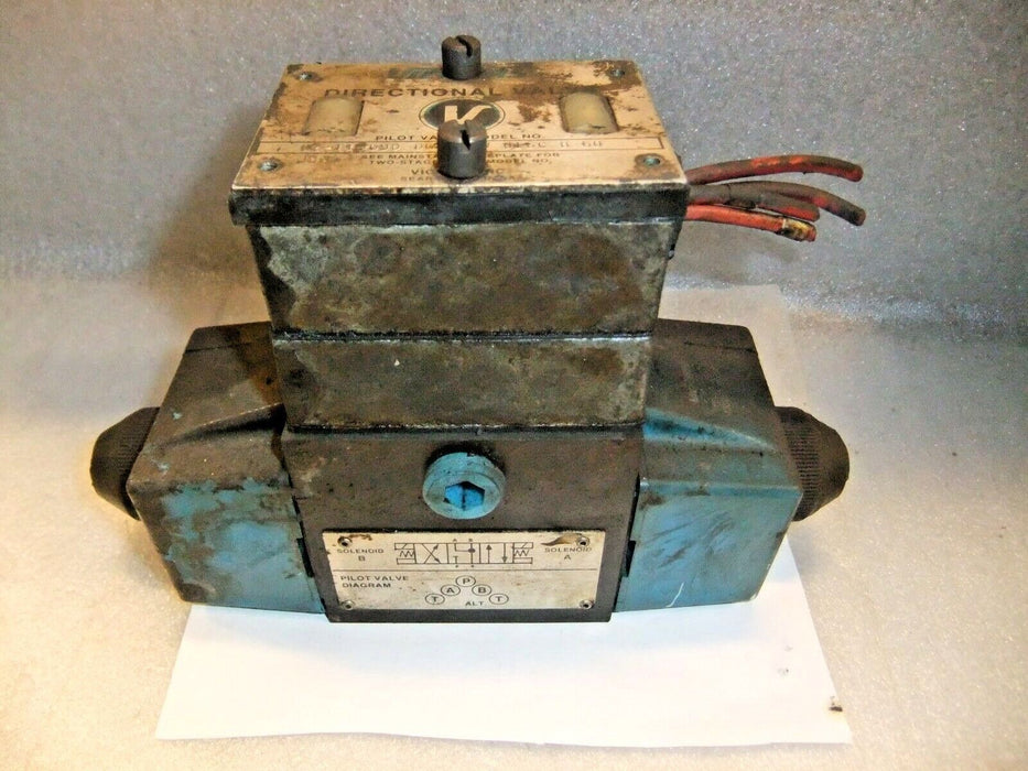Vickers 02-119590 DG4S4LW 0160 B 60 Directional Valve
