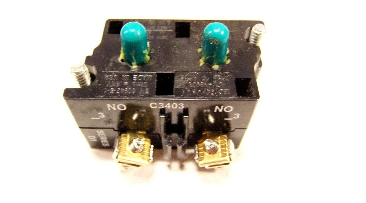 Cutler-Hammer 10250T2 Switch Contact Block