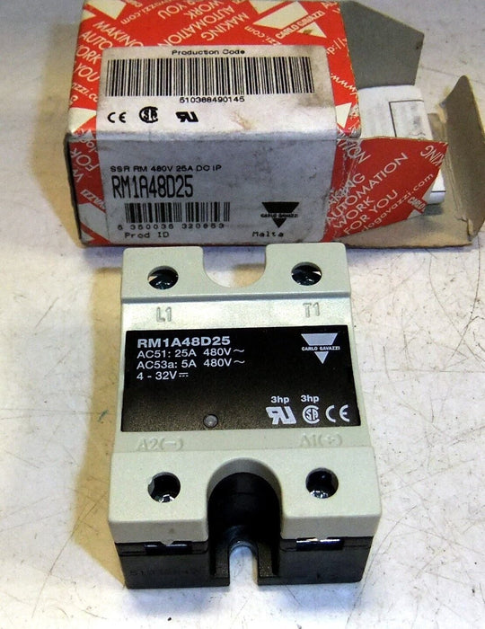 Carlo Gavazzi SS Relay 480V RM1A48D25