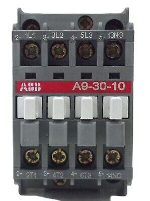 ABB A9-30-10-84 26 A 690 V AC / 220 V DC 50/60 Hz Contactor