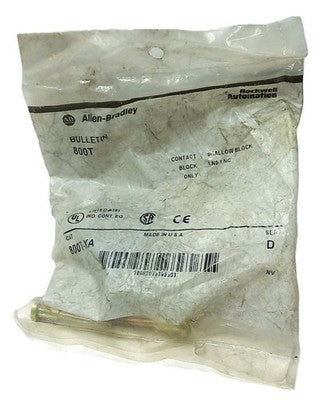 Allen-Bradley 800T-XA600 V 1 NO 1 NC Shallow Contact Block