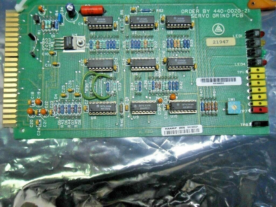 Emerson 440-0020-21 Servo Grind Pc Board
