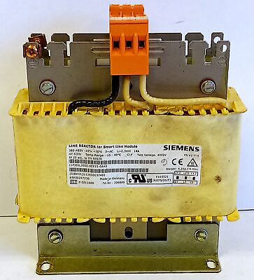 Siemens 6SL3000-0CE15-0AA0 380-480 V 14 A Line Reactor for Smart Line Module