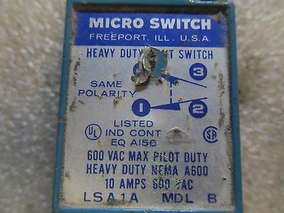 MICRO SWITCH LSA1A Heavy Duty Limit Switch