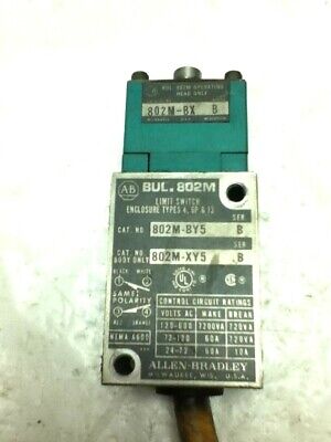 Allen-Bradley 802M-BY5 SERIES B LIMIT SWITCH