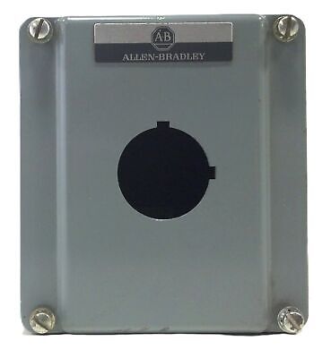 Allen-Bradley 800T-1TZ Ser M Single Push Button Enclosure
