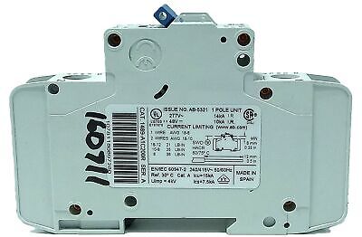 Allen-Bradley 1489-A1C200R 277VAC/48VDC 20 A Current-Limiting Circuit Breaker