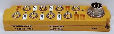 Turck 171K020-JB3 U3-10822 M16 PLC Junction Box