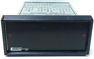 Cincinnati Electrosystems 4161-3-15 7-Segment Panel Display
