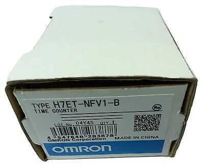 Omron H7ET-NFV1-B 7 Digit Self-Powered Time Counter