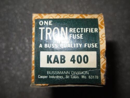 1 TRON KAB-400 250V 400A RECTIFIER FUSE