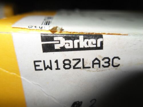 1 LOT OF 3 PARKER EW18ZLA3C ELBOW FITTINGS