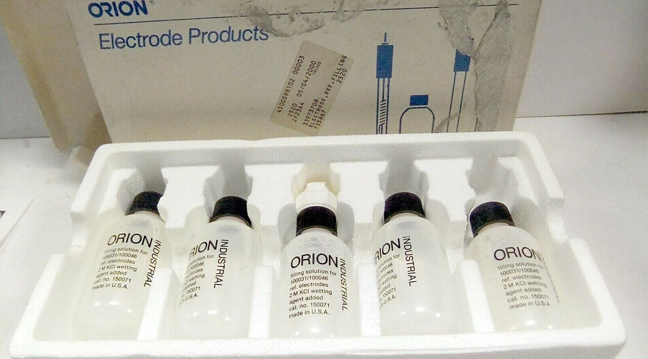 5 Pack Orion Electrode Filling Solution 10071