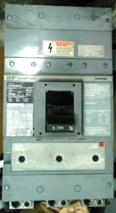 ITE HNXD63B120 600V 1200A Circuit Breaker