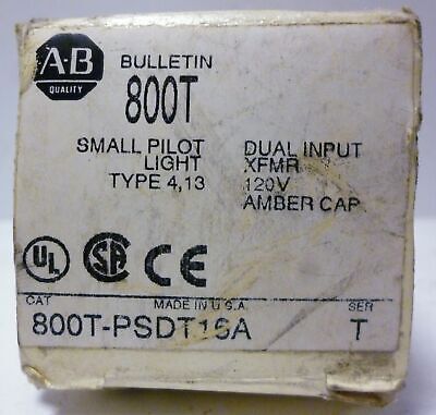 Allen-Bradley 800T-PSDT16A Amber Pilot Light