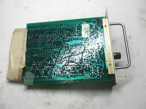 1 INDUSTRIAL DYNAMICS 7635 LOGIC PANEL