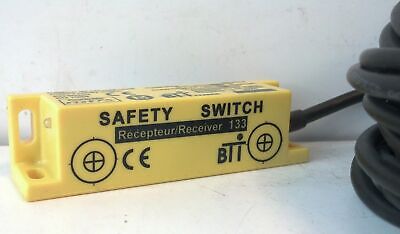BTI 4SSR24BX 24 V AC/DC Coded Magnetic Safety Switch Receiver w/ 10 M Cable