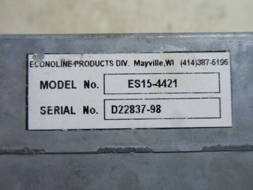 1 ECONOLINE ES15-4421 ROTARY LIMIT SWITCH SERIES 15