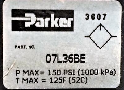 Parker 07L36BE Air Line Lubricator