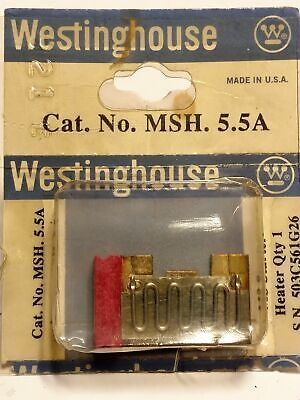 Westinghouse MSH5.5A Heater.