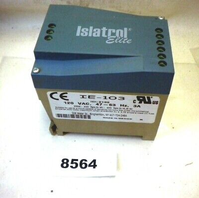 Control Concepts Islatrol Suppressor IE-103 120VAC 3A