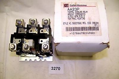 Cutler-Hammer AA23P 600 V AC 3-Pole NEMA Size 2 Thermal Overload Relay