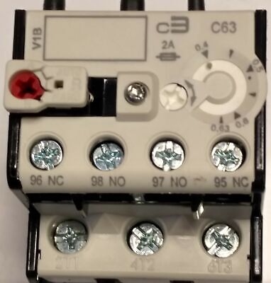 C3 Controls 320-B2C63 Overload Relay
