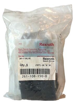 Bosch Rexroth 261-108-150-0 24 V DC Pneumatic Directional Valve