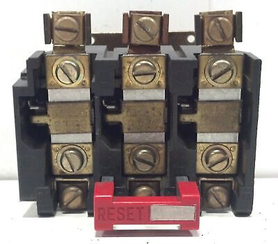 Square D 9065SEO5 3 P 3 PH 25 A 600 V AC NEMA Size 00 / 0 / 1 Overload Relay