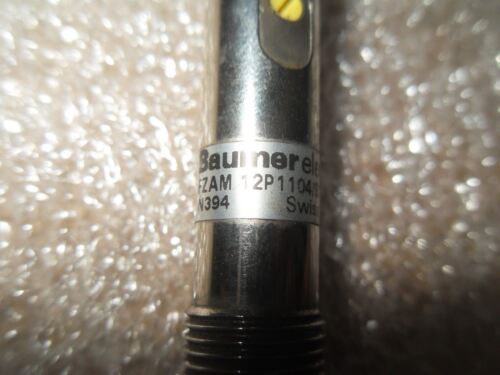 Baumer FZAM12P1104/S14 Standard Diffuse Sensor